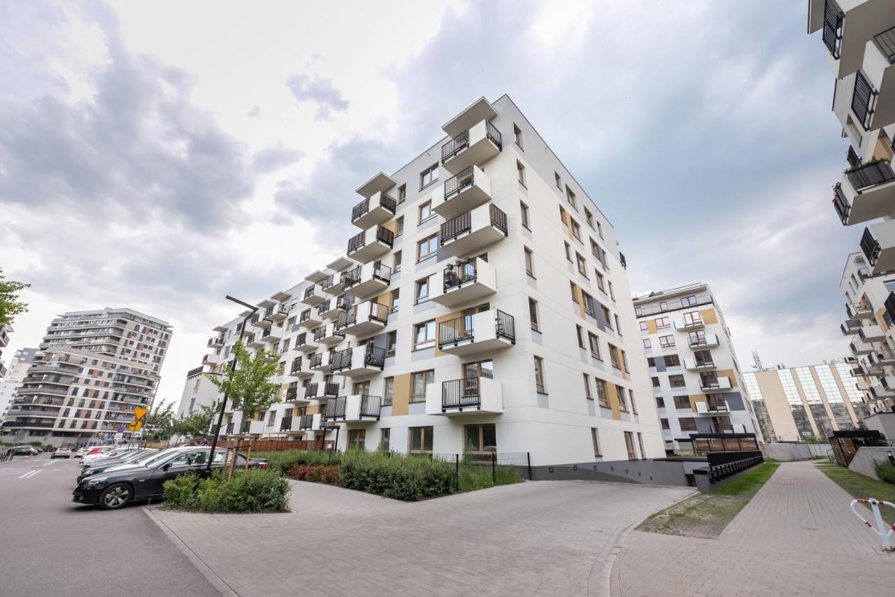 Saska Kepa Bright Apartament وارسو المظهر الخارجي الصورة